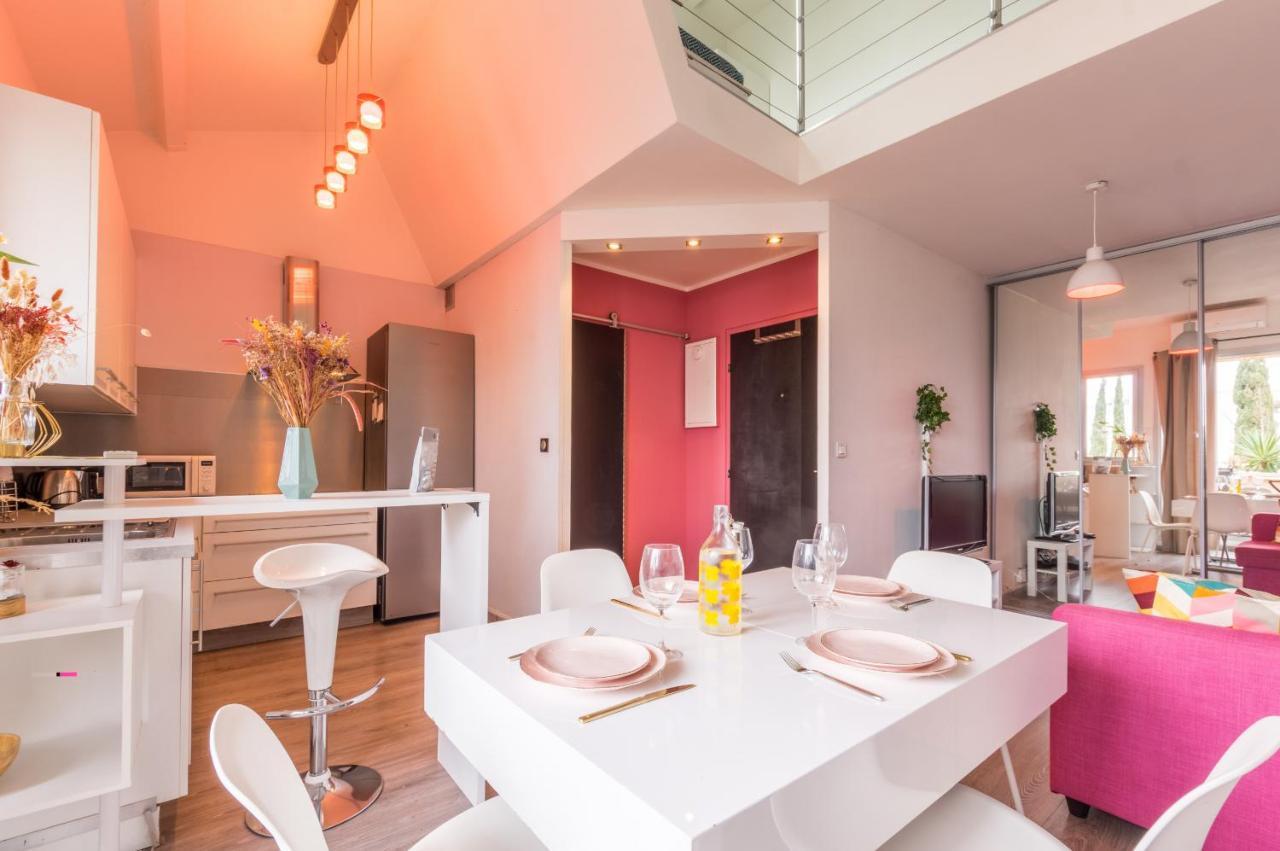 شقة Duplex Terrasse Boutonnet - Premiere Conciergerie مونبيلييه المظهر الخارجي الصورة